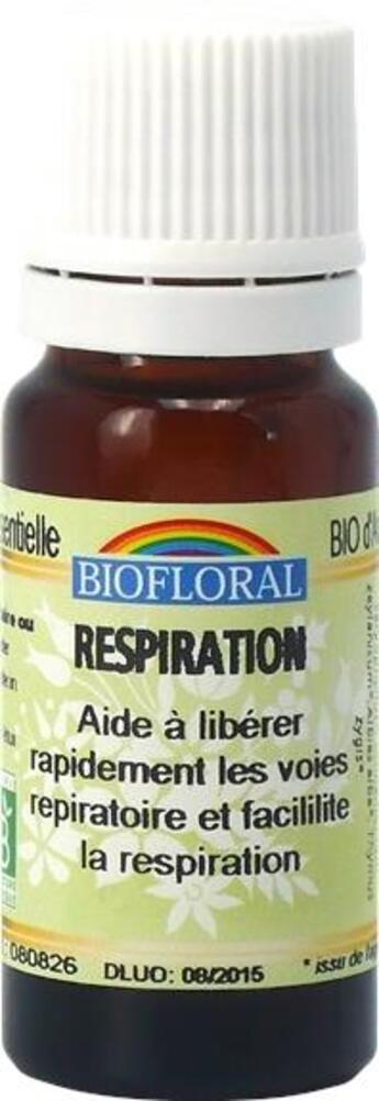 Couverture du livre « Huile d'ambiance respiration- 10ml - bio » de  aux éditions Dg-exodif