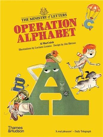 Couverture du livre « Operation alphabet (paperback) » de Al Maccuish aux éditions Thames & Hudson