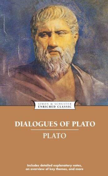 Couverture du livre « Dialogues of Plato » de Plato Frederick aux éditions Simon & Schuster