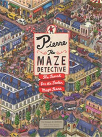 Couverture du livre « Pierre the maze detective » de Hiro Kamigaki aux éditions Laurence King