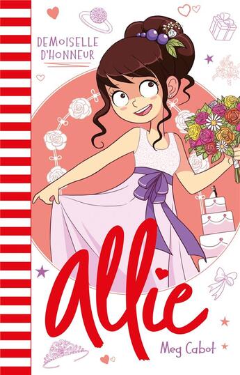 Couverture du livre « Le carnet d'Allie t.9 ; demoiselle d'honneur » de Meg Cabot aux éditions Hachette Romans