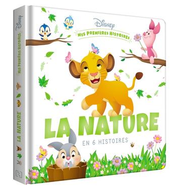 Couverture du livre « Mes premières histoires : la nature en 6 histoires » de Disney aux éditions Disney Hachette