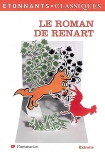 Couverture du livre « Roman de renart (ne) (le) » de  aux éditions Flammarion