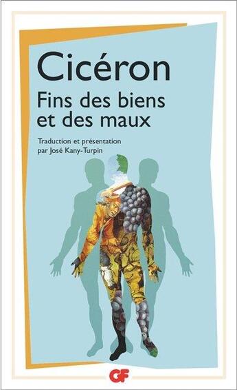 Couverture du livre « Fins des biens et des maux » de Cicéron aux éditions Flammarion