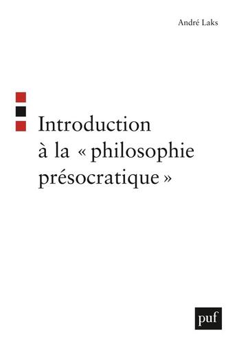 Couverture du livre « Introduction à la 