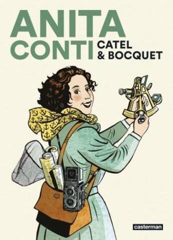 Couverture du livre « Anita Conti » de Jose-Louis Bocquet et Catel aux éditions Casterman