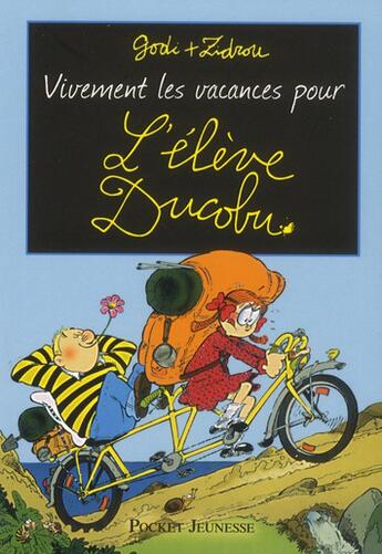 Couverture du livre « Ducobu Hors-Série : vivement les vacances pour l'élève Ducobu » de Zidrou et Godi aux éditions Pocket Jeunesse