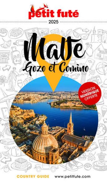 Couverture du livre « Country guide : Malte, Gozo et Comino » de Collectif Petit Fute aux éditions Le Petit Fute