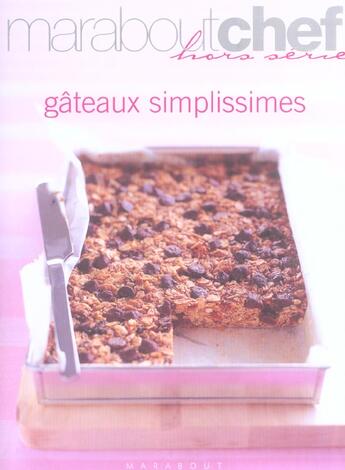 Couverture du livre « Gateaux Simplissimes » de  aux éditions Marabout