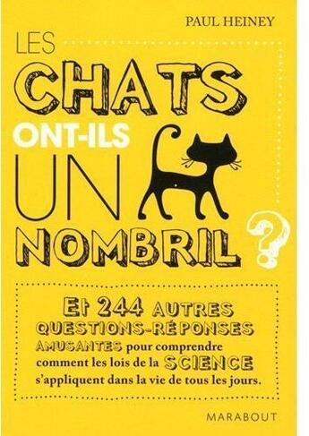 Couverture du livre « Les chats ont-ils un nombril ? » de Heiney-P aux éditions Marabout