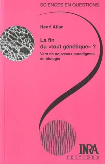 Couverture du livre « La fin du 