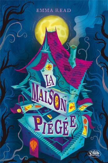 Couverture du livre « La maison piégée » de Emma Read aux éditions Michel Lafon