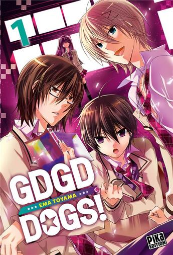 Couverture du livre « GDGD dogs ! Tome 1 » de Ema Toyama aux éditions Pika