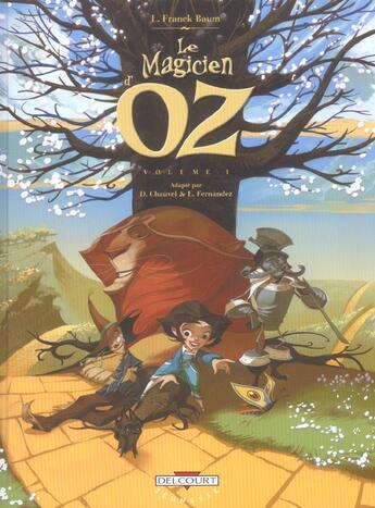 Couverture du livre « Le magicien d'Oz t.1 » de David Chauvel et Enrique Fernandez aux éditions Delcourt