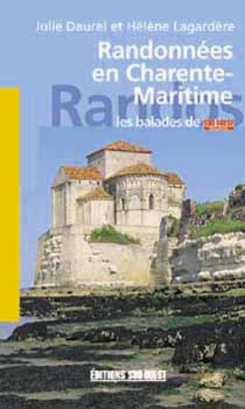 Couverture du livre « Randonnees en charente-maritime » de Emmanuel Daurel aux éditions Sud Ouest Editions