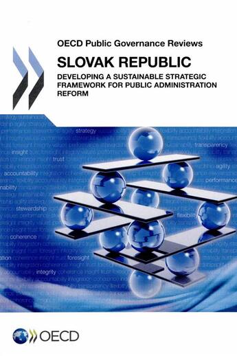 Couverture du livre « Slovak Republic : developing a sustainnable strategic framework for public administration reform » de Ocde aux éditions Ocde