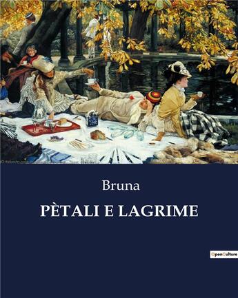 Couverture du livre « PÈTALI E LAGRIME » de Bruna aux éditions Culturea