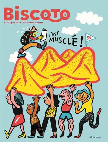 Couverture du livre « Lot de 5 biscoto n 50 - c'est muscle - juin 2017 - lot de 5 » de  aux éditions Biscoto