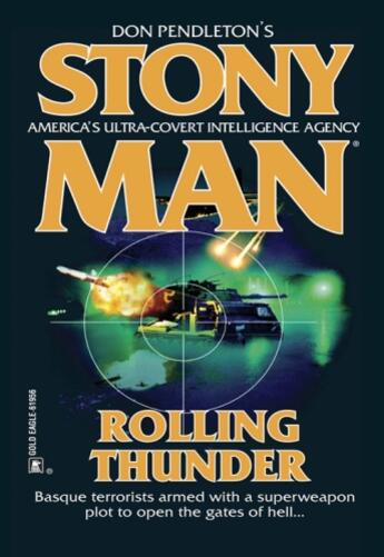 Couverture du livre « Rolling Thunder » de Don Pendleton aux éditions Worldwide Library Series