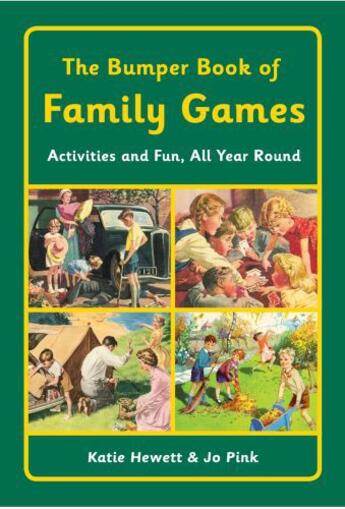 Couverture du livre « The Bumper Book of Family Games » de Pink Jo aux éditions Pavilion Books Company Limited