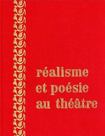 Couverture du livre « Réalisme et poésie au théâtre » de Jean Jacquot aux éditions Cnrs