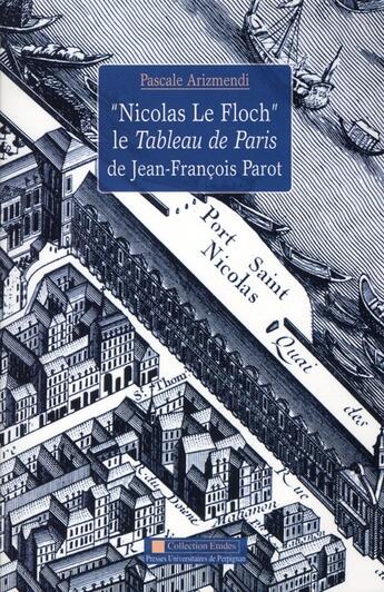 Couverture du livre « Nicolas le Floch ; le tableau de paris de Jean-François Parot » de Pascale Arizmendi aux éditions Pu De Perpignan