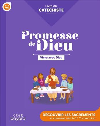 Couverture du livre « Promesse de Dieu ; vivre avec dieu ; livre du catéchiste » de  aux éditions Crer-bayard