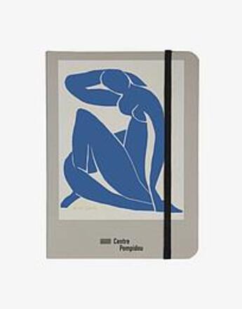 Couverture du livre « Grand carnet matisse nu bleu II » de  aux éditions Centre Pompidou