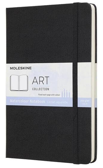 Couverture du livre « Carnet aquarelle XXL » de Moleskine aux éditions Moleskine Papet