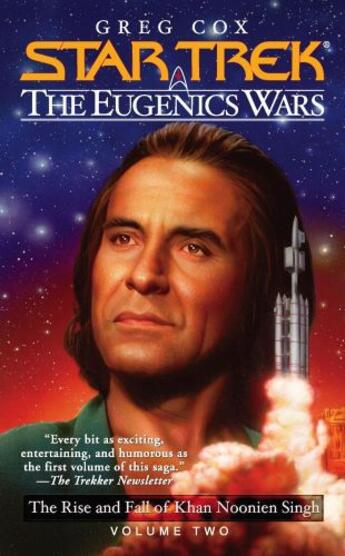 Couverture du livre « The Eugenics Wars, Vol. 2 » de Greg Cox aux éditions Pocket Books Star Trek