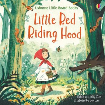 Couverture du livre « Little red riding hood » de Lesley Sims et Bao Luu aux éditions Usborne