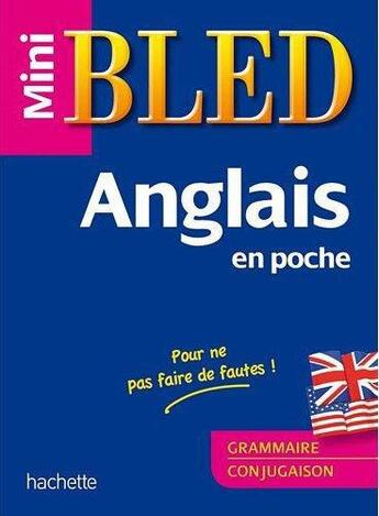 Couverture du livre « Mini Bled ; Anglais » de  aux éditions Hachette Education