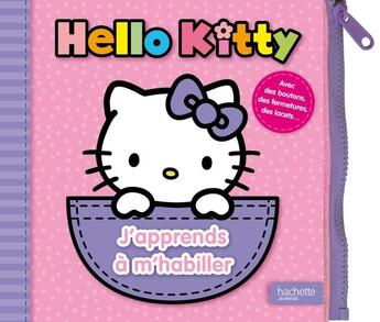 Couverture du livre « Hello Kitty ; j'apprends à m'habiller » de  aux éditions Hachette Jeunesse