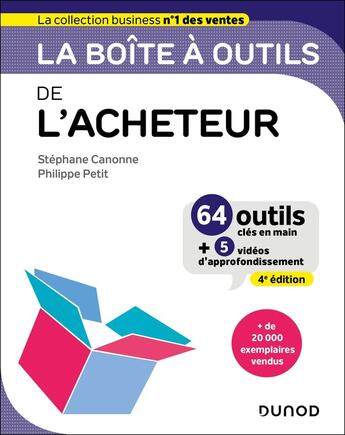 Couverture du livre « La boîte à outils : De l'acheteur (4e édition) » de Stephane Canonne et Philippe Petit aux éditions Dunod