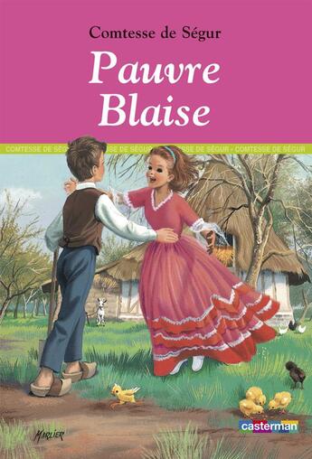 Couverture du livre « Romans classiques - t15 - pauvre blaise » de Comtesse de Segur aux éditions Casterman