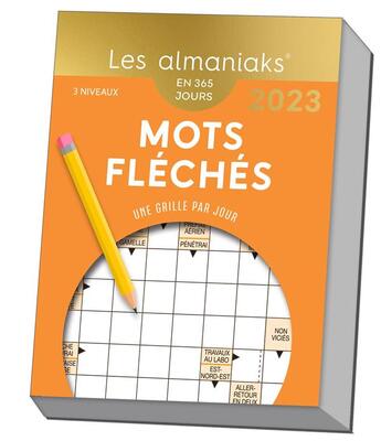 Couverture du livre « Mots fléchés (édition 2023) » de  aux éditions Editions 365