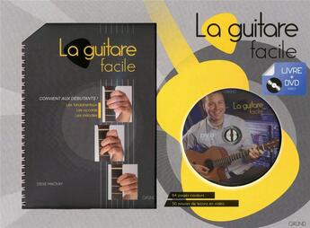 Couverture du livre « La guitare facile » de Steve Mackay aux éditions Grund