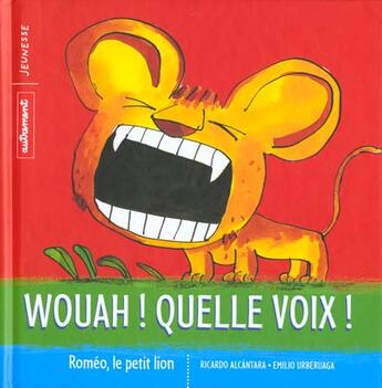 Couverture du livre « Wouah ; Quelle Voix » de Ricardo Alcantara et Emilio Urberuaga aux éditions Autrement