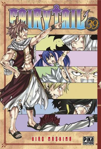 Couverture du livre « Fairy Tail Tome 39 » de Hiro Mashima aux éditions Pika