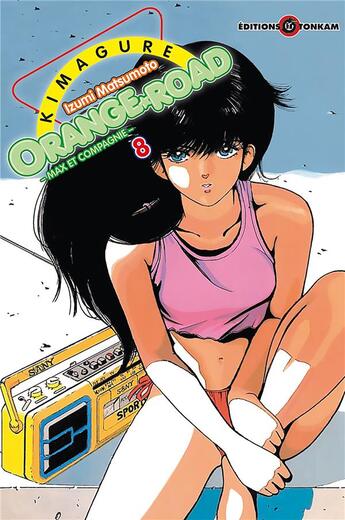 Couverture du livre « Kimagure Orange road Tome 8 » de Izumi Matsumoto aux éditions Delcourt