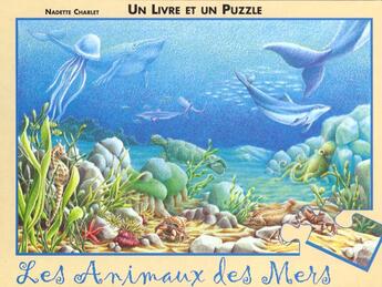 Couverture du livre « Animaux des mers (les) » de Charlet N aux éditions Casterman