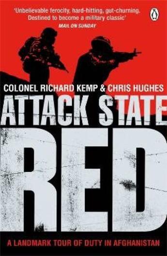 Couverture du livre « Attack state red » de Col. Richard Hughes aux éditions Adult Pbs
