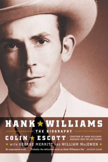 Couverture du livre « Hank Williams » de Macewen William aux éditions Little Brown And Company