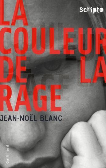 Couverture du livre « La couleur de la rage ; autres histoires » de Jean-Noel Blanc aux éditions Gallimard-jeunesse