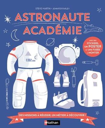 Couverture du livre « Astronaute académie » de  aux éditions Nathan