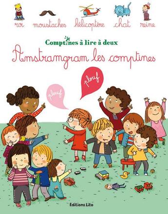 Couverture du livre « Comptines A Lire A Deux : » de  aux éditions Lito