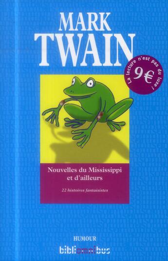 Couverture du livre « Nouvelles du Mississippi et d'ailleurs » de Mark Twain aux éditions Omnibus