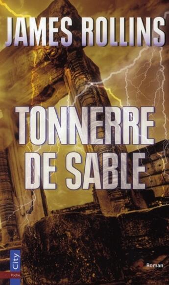 Couverture du livre « Tonnerre de sable » de Rollins-J aux éditions City