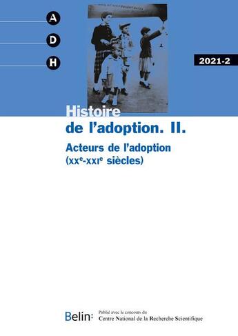 Couverture du livre « Adh 2021-2 » de  aux éditions Belin