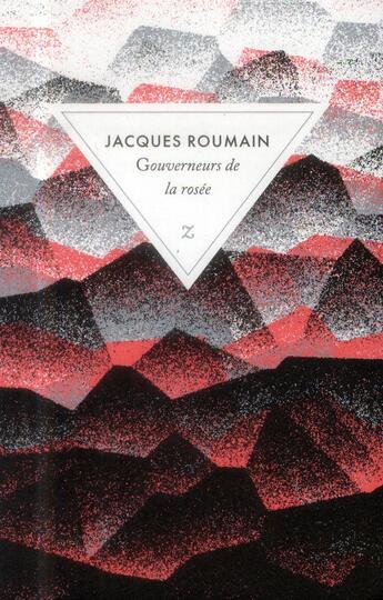 Couverture du livre « Gouverneurs de la rosée » de Jacques Roumain aux éditions Zulma